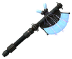 Proton throwing axe