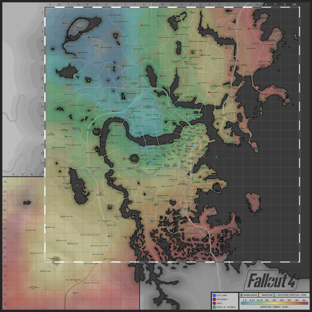 Fallout 4 mapa